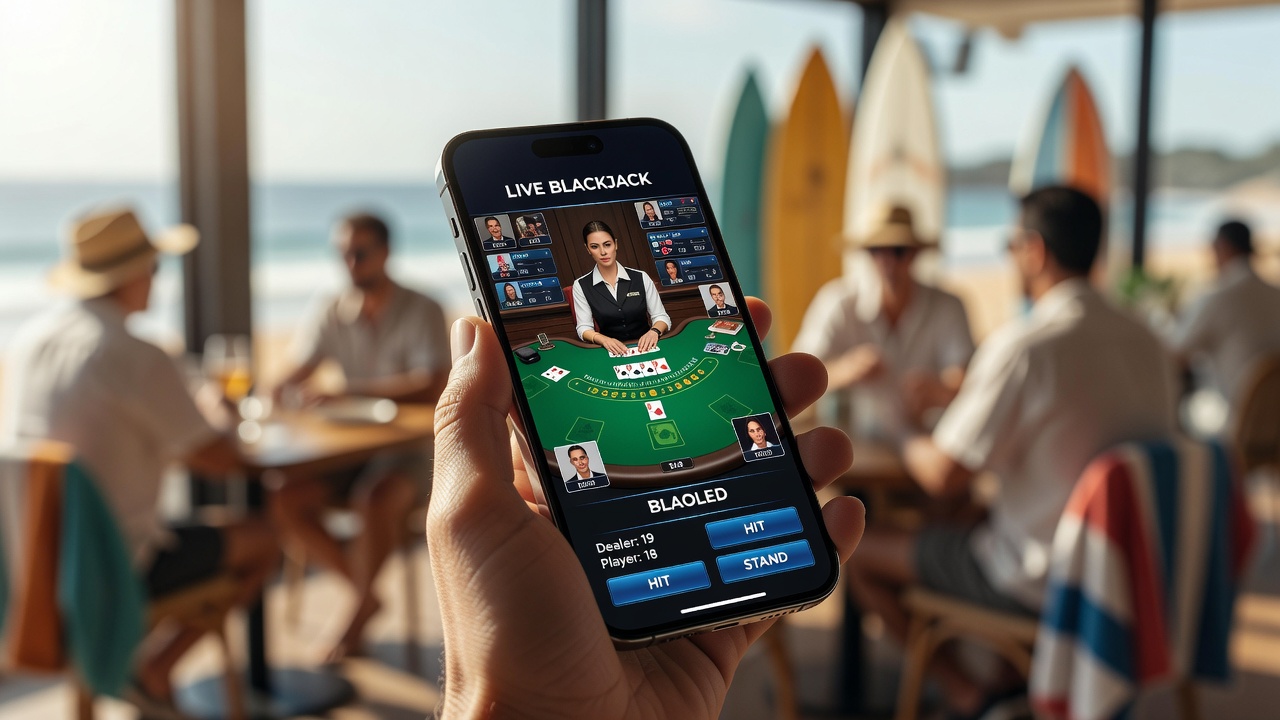 Banking &amp; Mobile Play for Australian Live Blackjack - live dealer blackjack australia